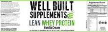 Load image into Gallery viewer, Lean Whey Protein