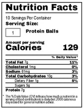 Load image into Gallery viewer, Lean Treats - Protein Balls - 1 Bag
