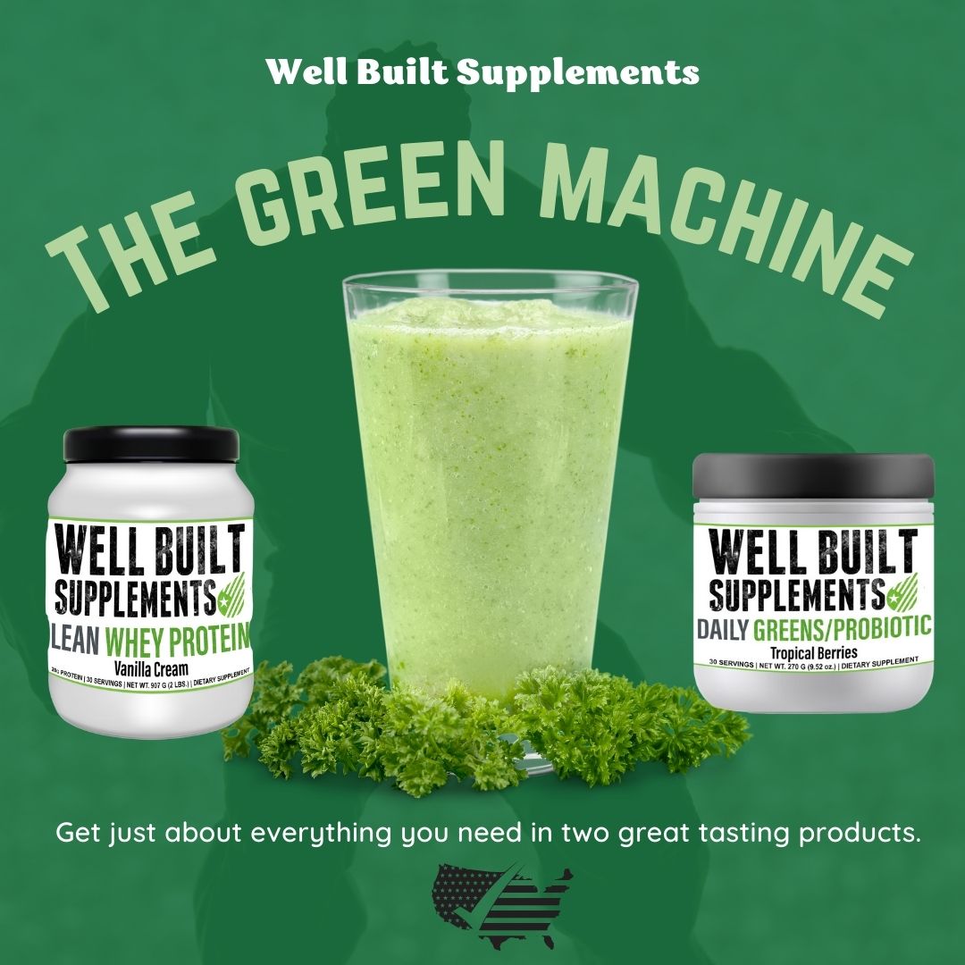 The GREEN Machine – Well Built Supplements